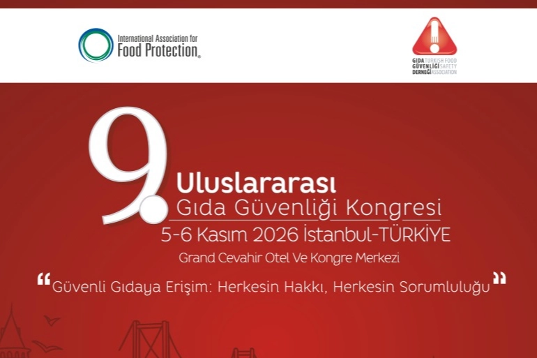 9. Uluslararası Gıda Güvenliği Kongresi’nin Programı Açıklandı