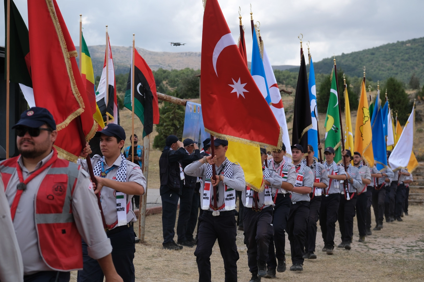 Konya’da İslam İzcileri Dostluk Kampı Başladı