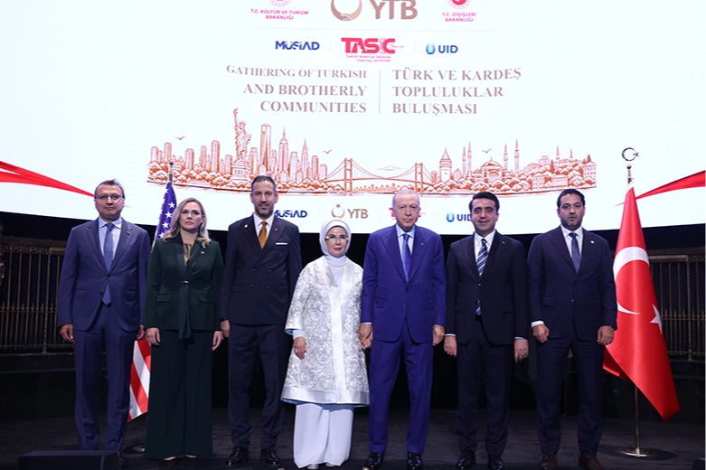 Cumhurbaşkanı Erdoğan New York’ta Türk-Amerikan Toplumuyla Bir Araya Geldi