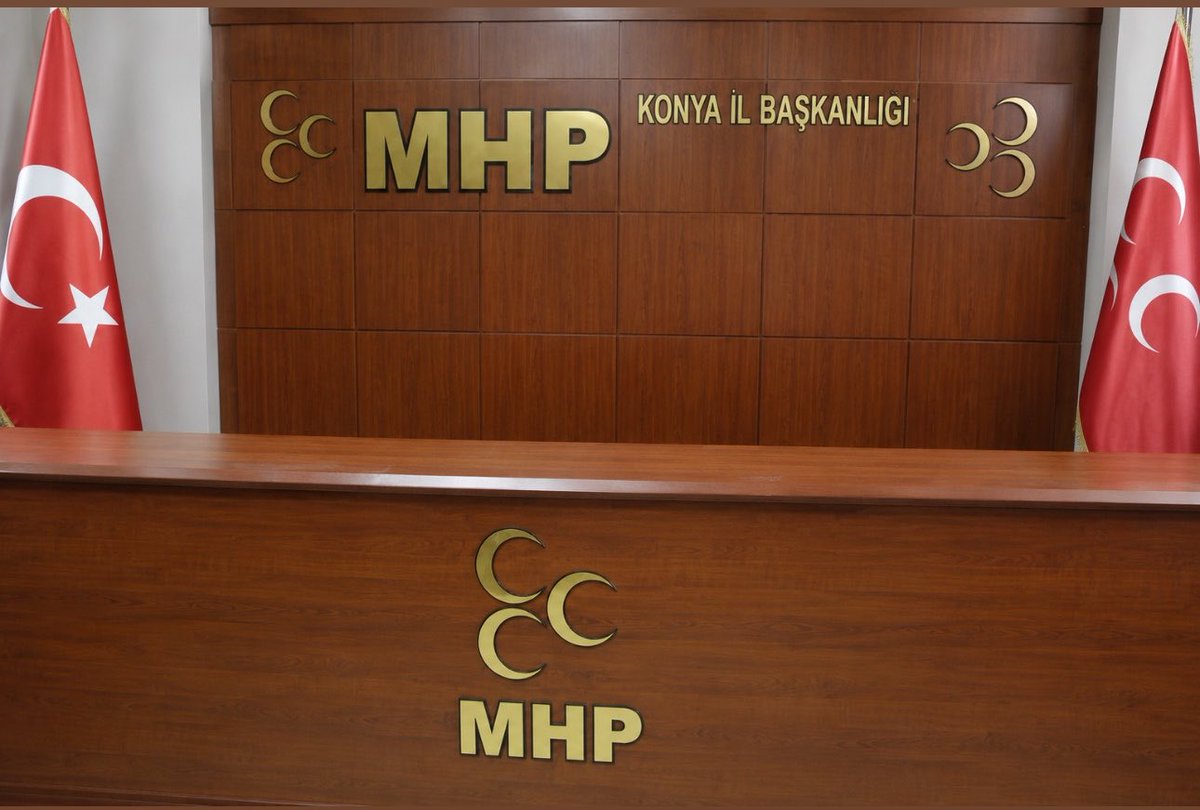 MHP Konya İl Başkanlığı'nda Yeni Yönetim Belirlendi