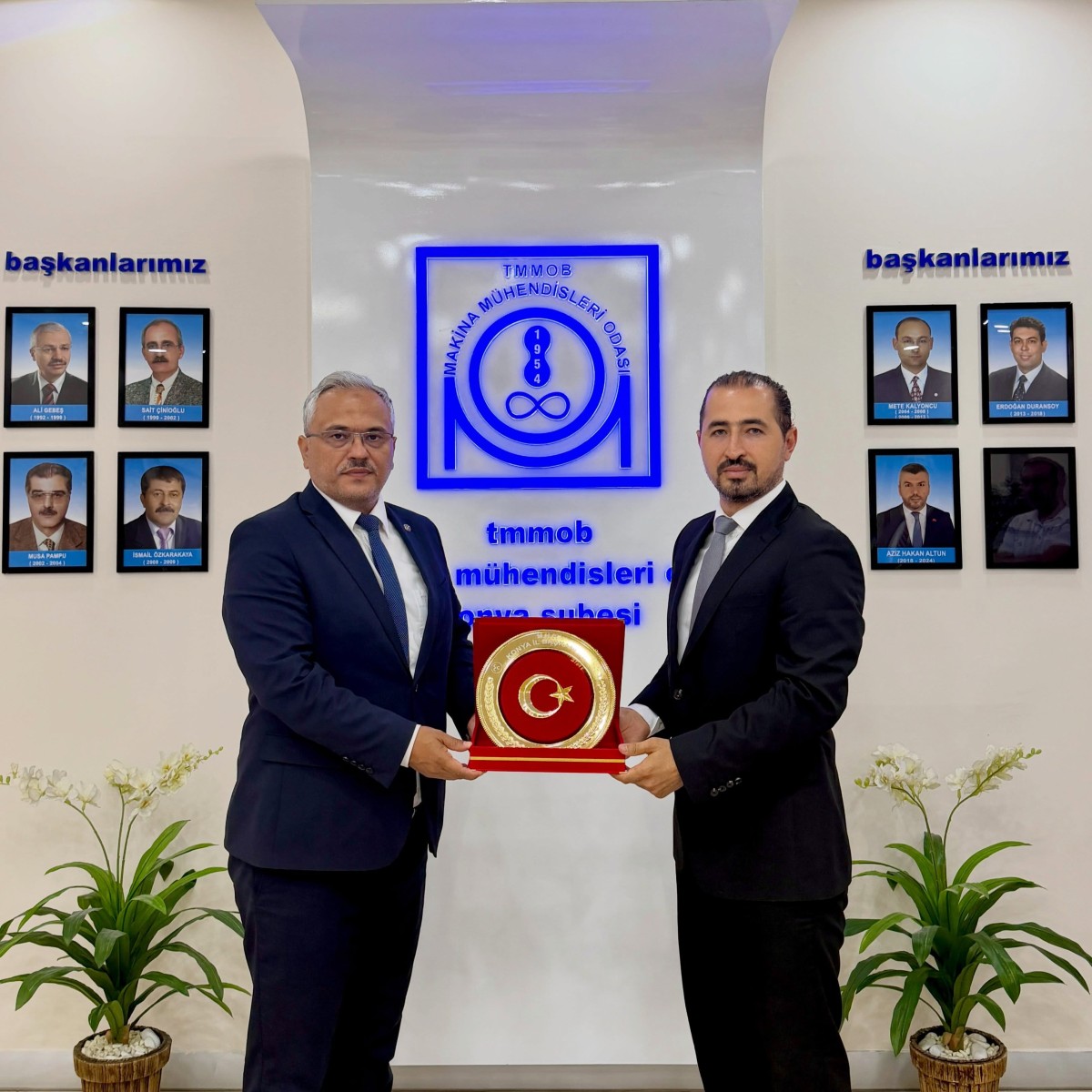 MHP Konya İl Yönetiminden Makina Mühendisleri Odasına Ziyaret