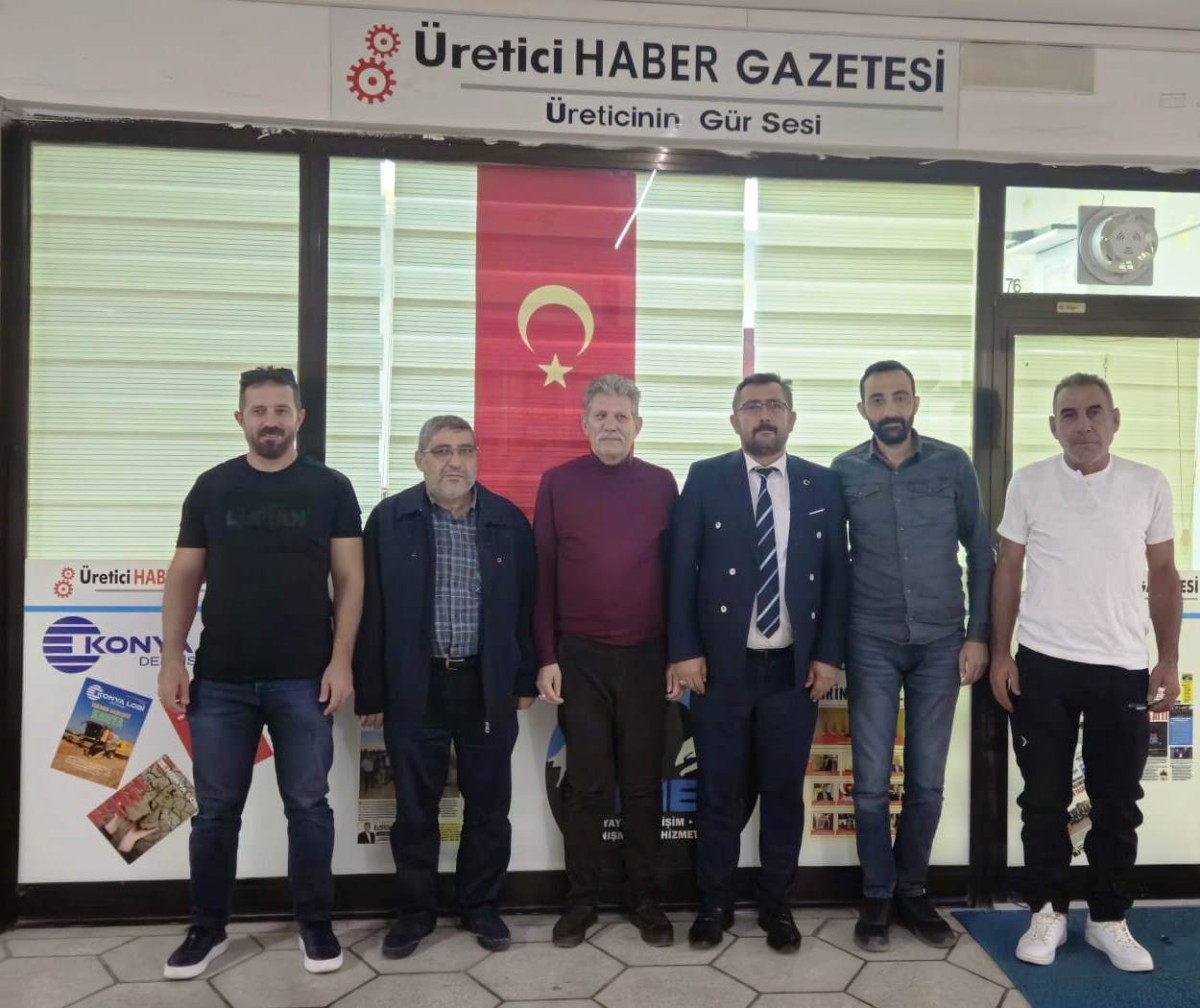 Şeref Alemdar ve Yönetiminden Üretici Haber Gazetesi'ne Ziyaret
